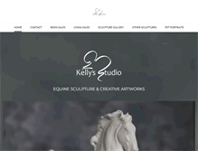 Tablet Screenshot of kellys-studio.com